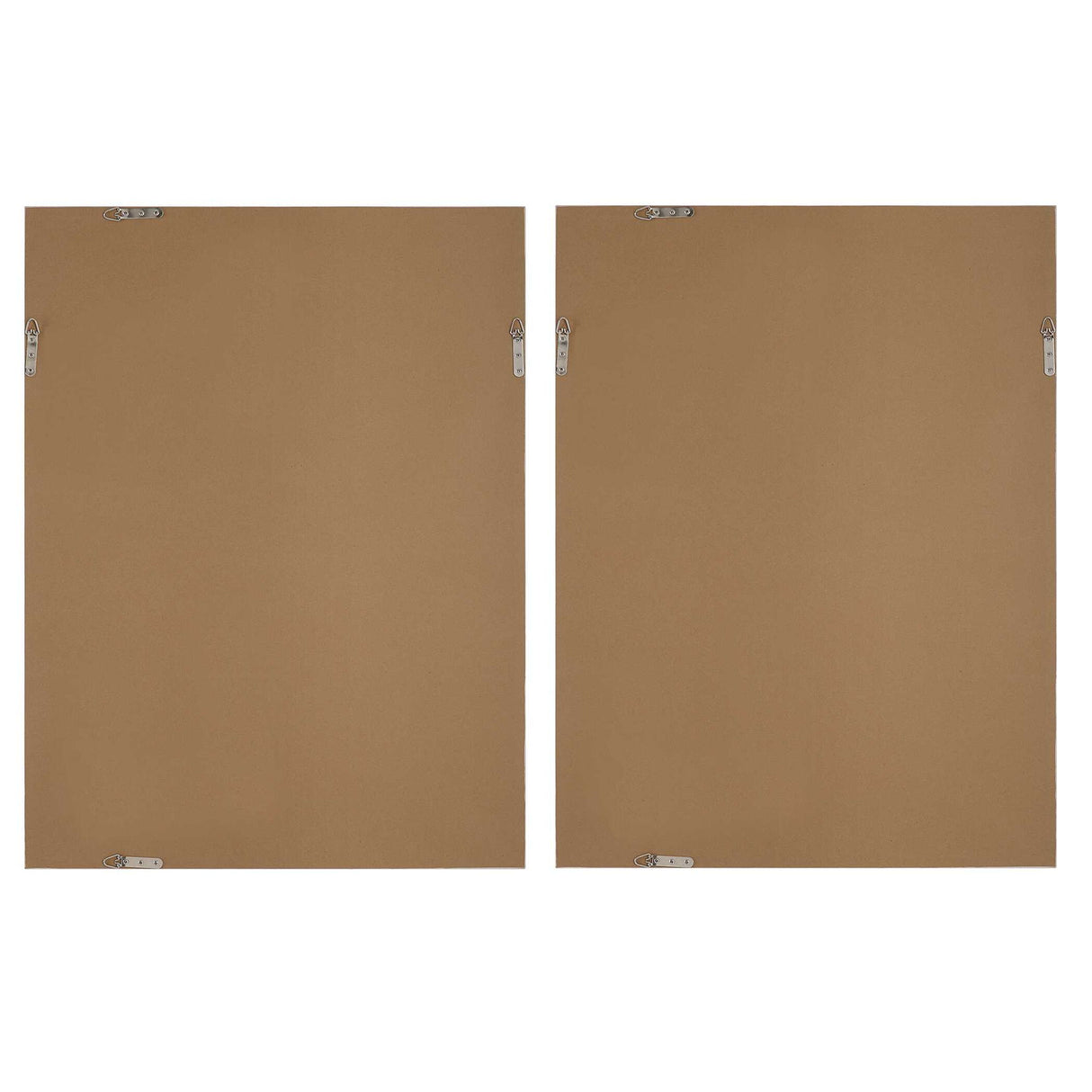 Seabreeze - Abstract Framed Canvas Prints (Set of 2) - Light Blue