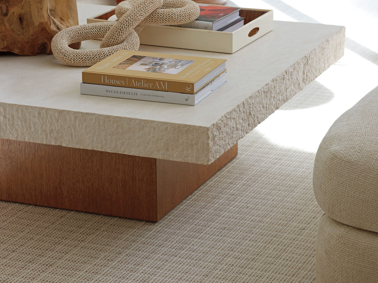 Palm Desert - Shadow Mountain Square Cocktail Table - Dark Brown