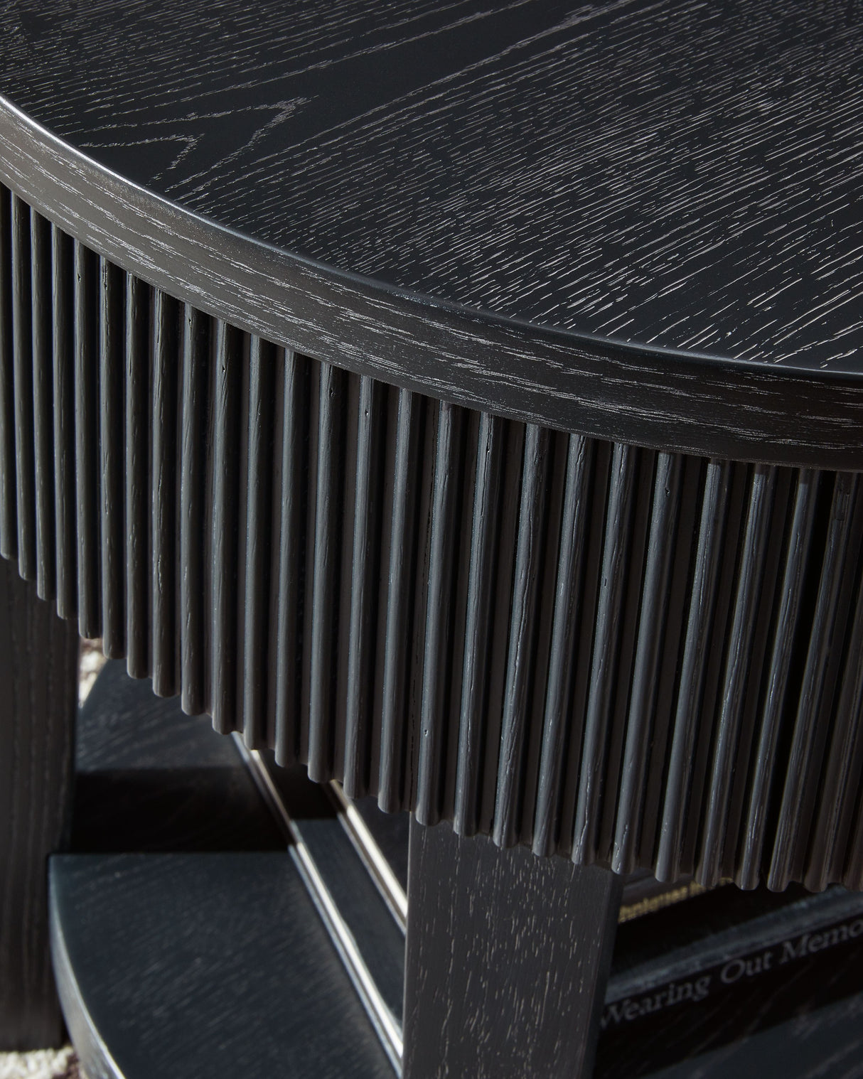 Marstream - Round End Table - Black