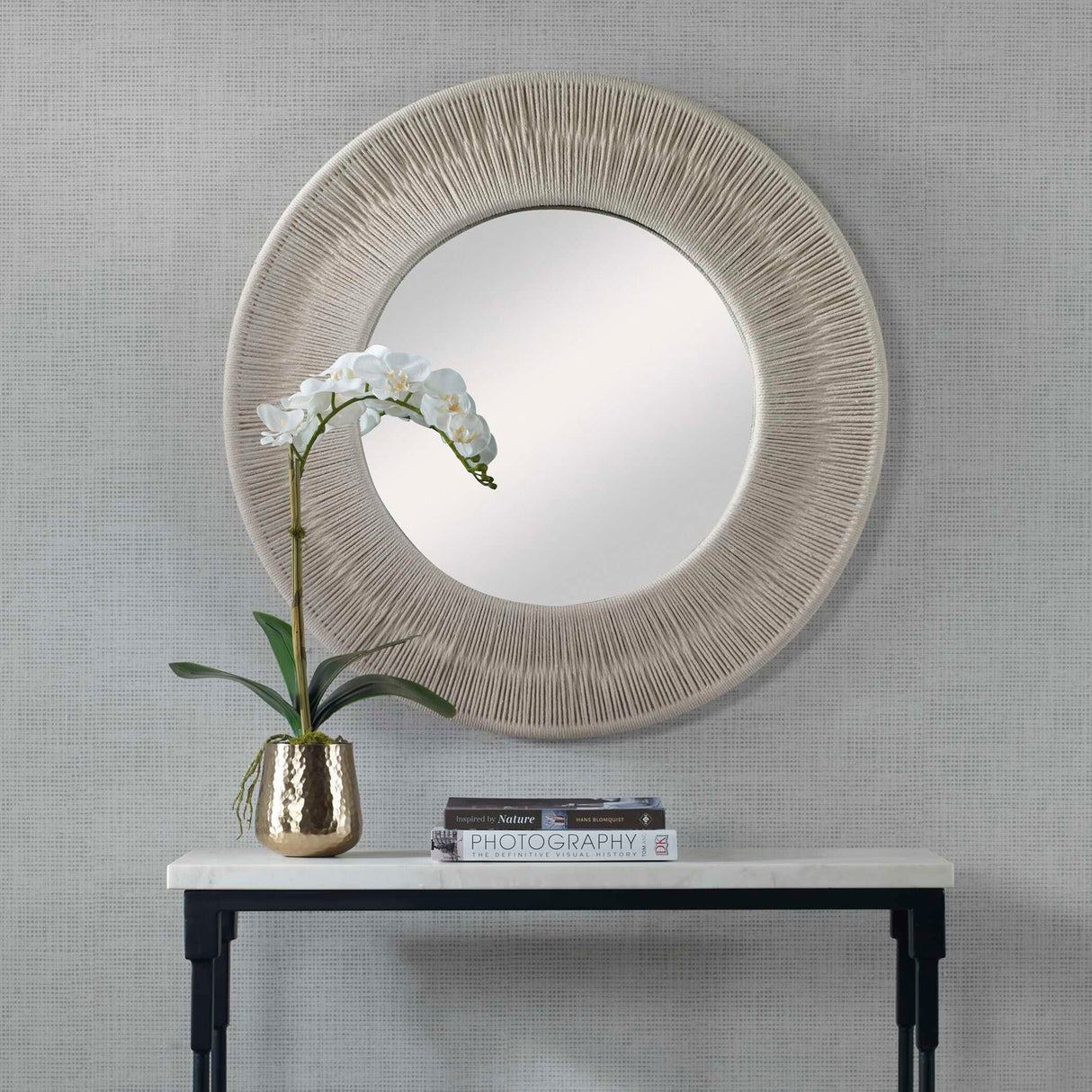 Sailor's Knot - Round Mirror