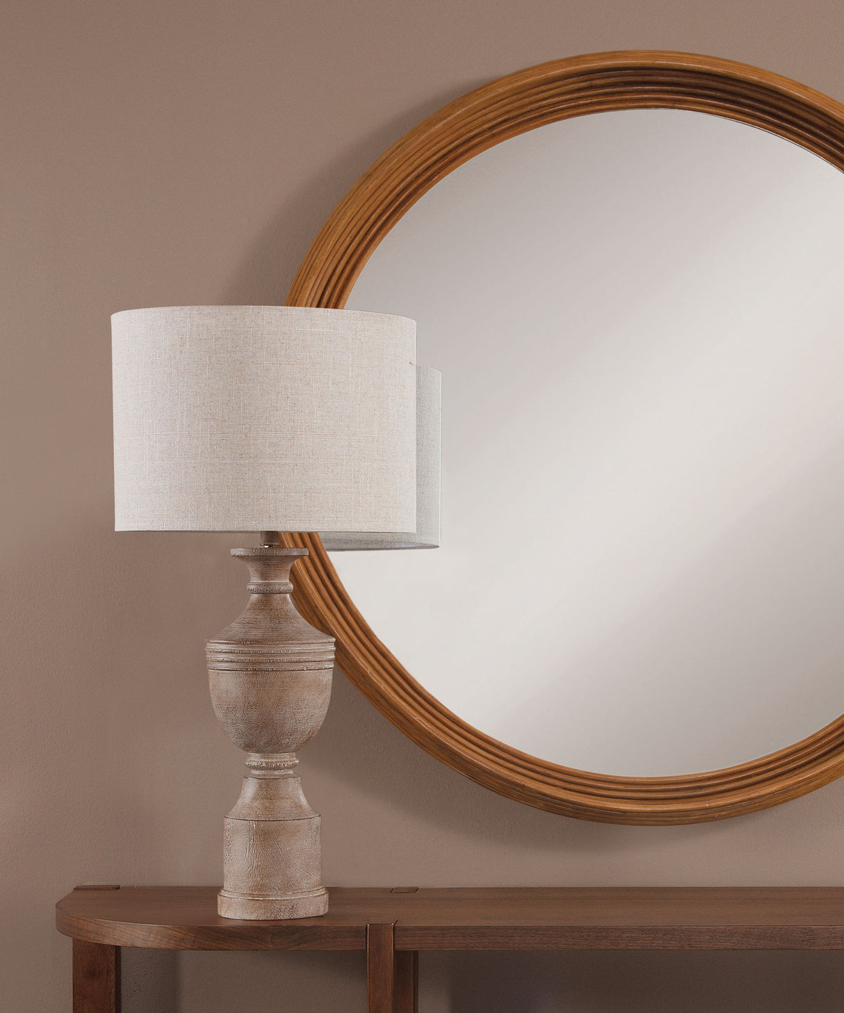 Banff - Table Lamp - Brown