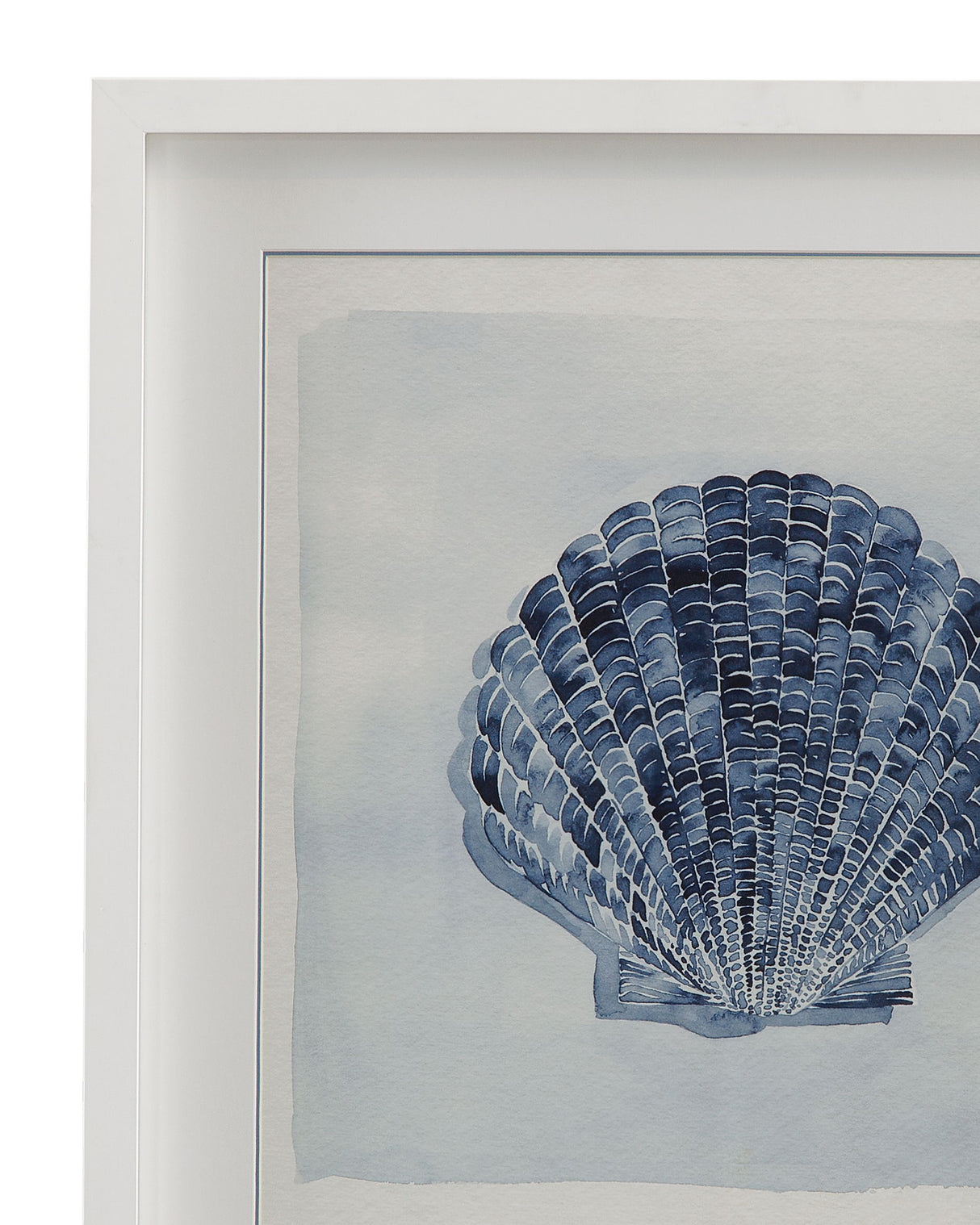 Treasure I Framed Print - Blue