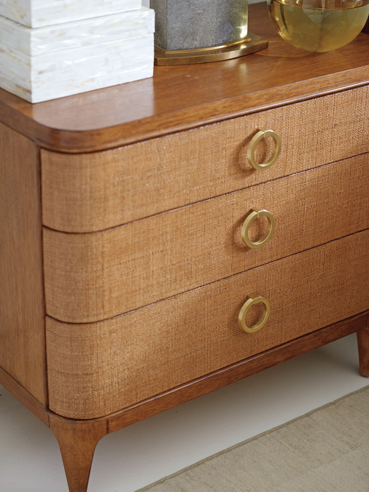 Palm Desert - Moreno Nightstand - Dark Brown