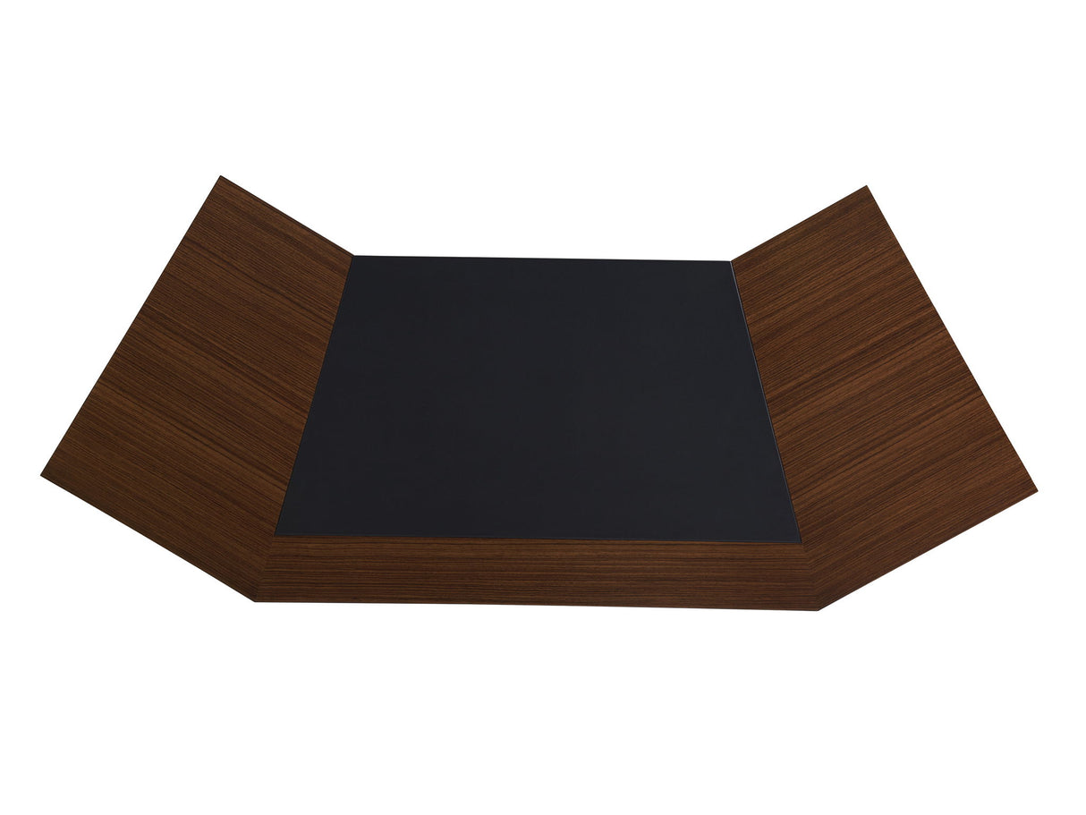 Aventura - Paragon Angled Writing Table - Dark Brown