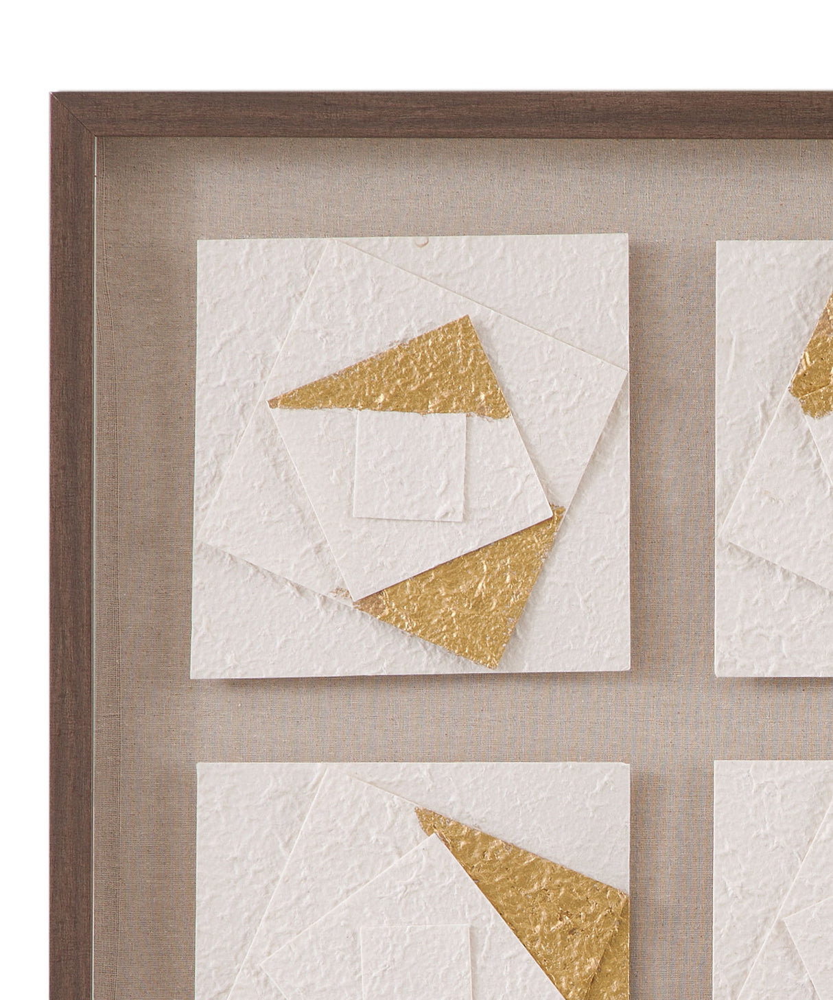 Framework Wall Art - Light Brown / Gold