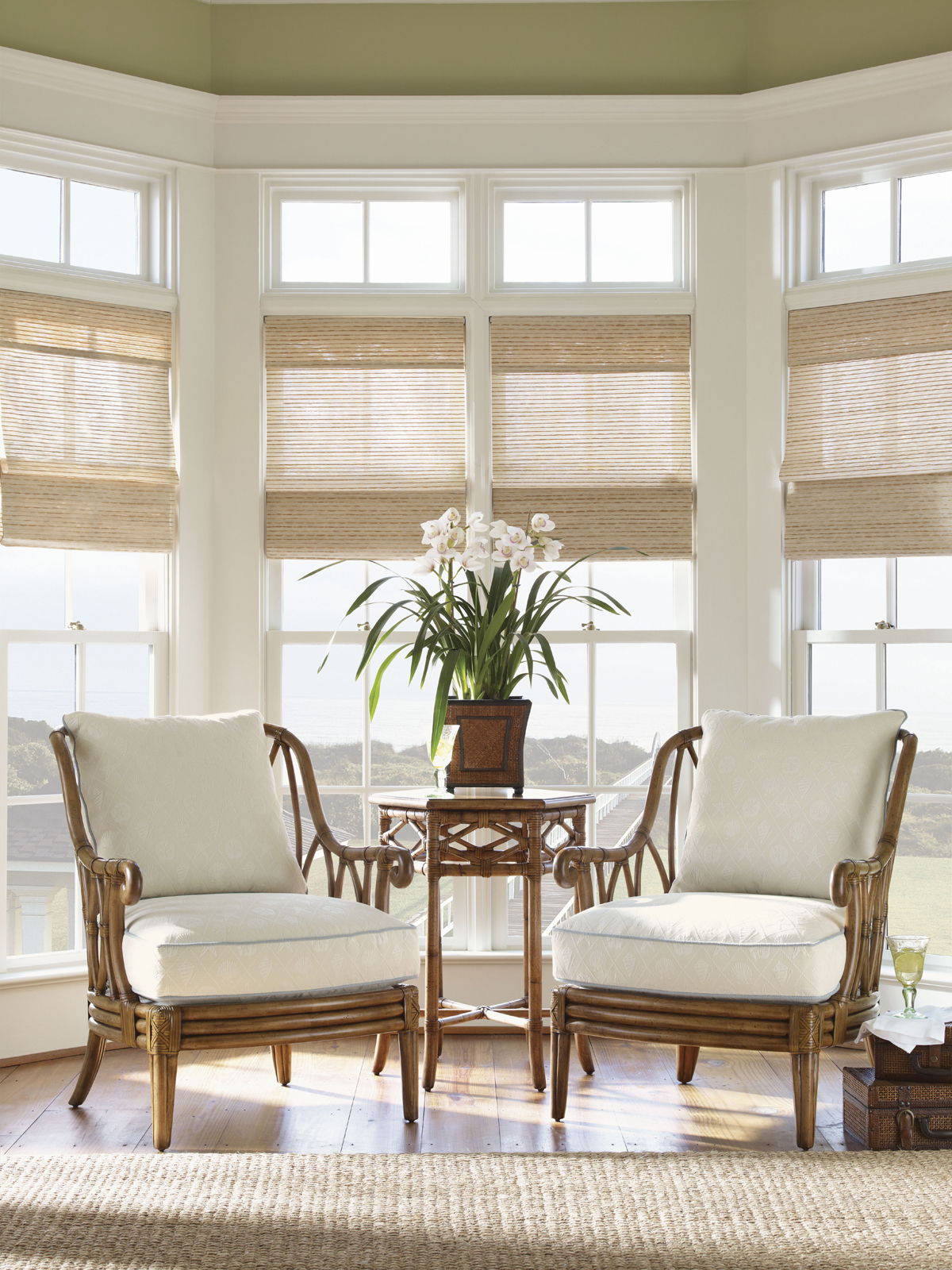 Tommy Bahama Upholstery - Ocean Breeze Chair - Dark Brown