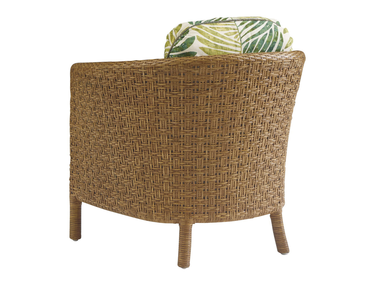 Key Biscayne - Gables Estate Chair - Light Brown / Green