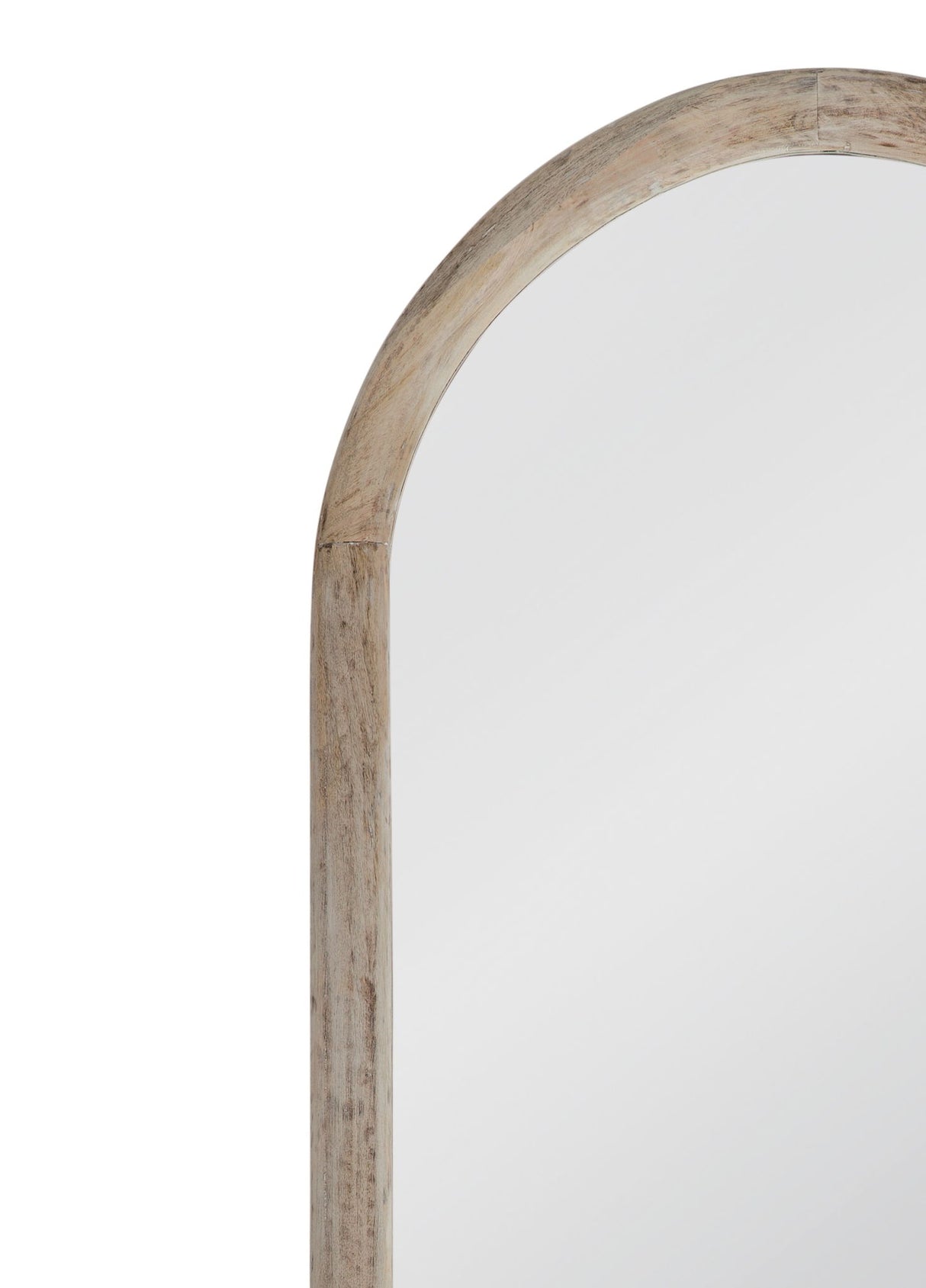Bay - Floor Mirror - Light Brown