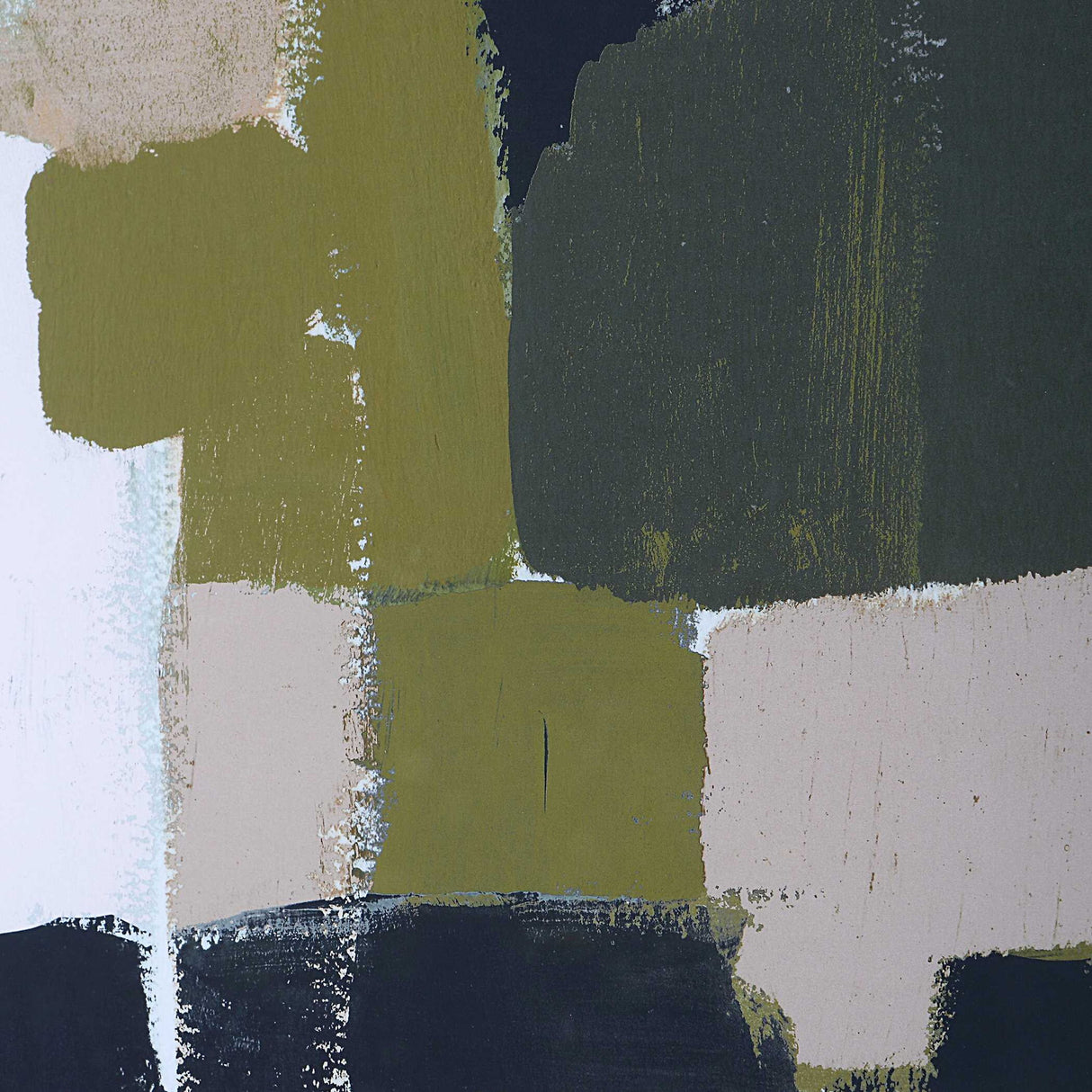 Color Block - Framed Prints, Set Of 2 - Light Brown