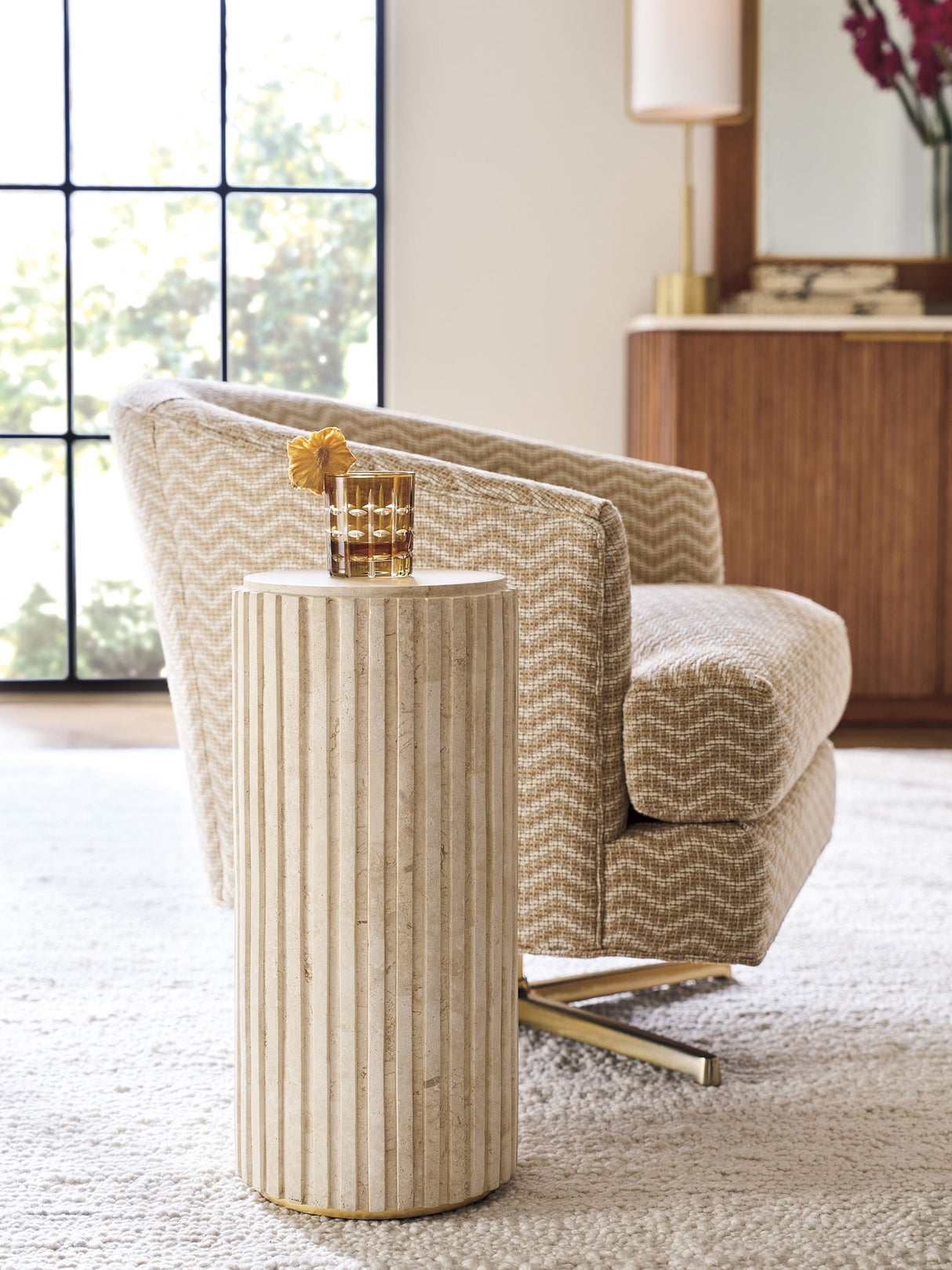 La Costa - Culver Chairside Table - Beige