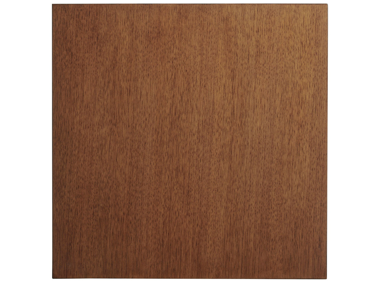 Palm Desert - Kinsley Square Lamp Table - Dark Brown