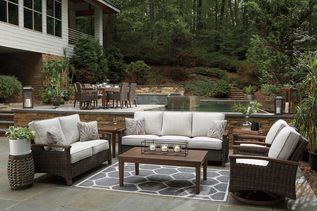 Chatham Railroad - Medium Brown - Sofa with Cushion