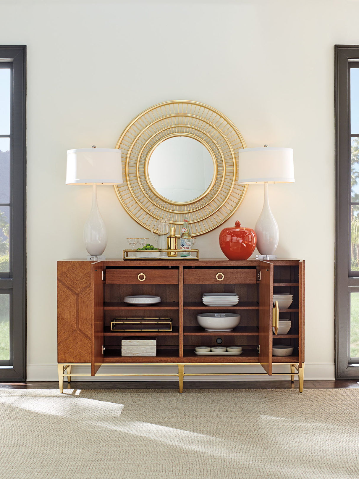 Palm Desert - Mission Hills Buffet - Dark Brown