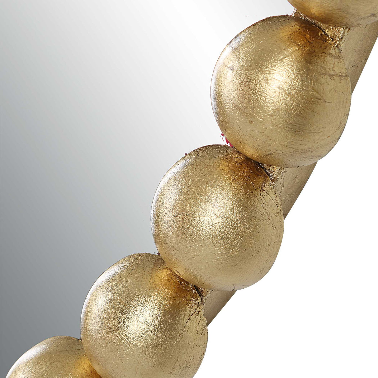 Serna - Gold Oval Mirror