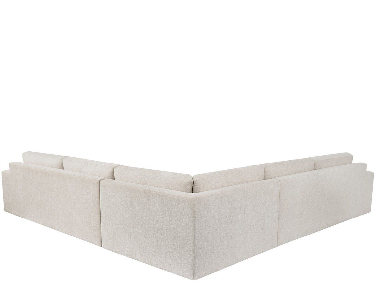 Mercer - Sectional - White