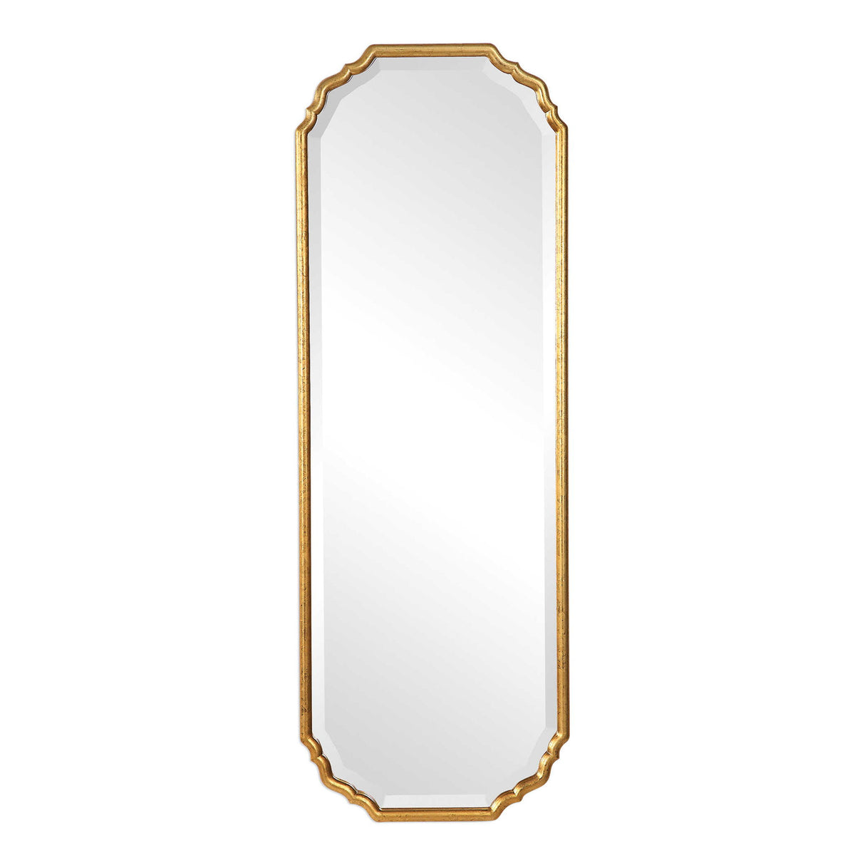 Lightly Antiqued Mirror - Metallic Gold