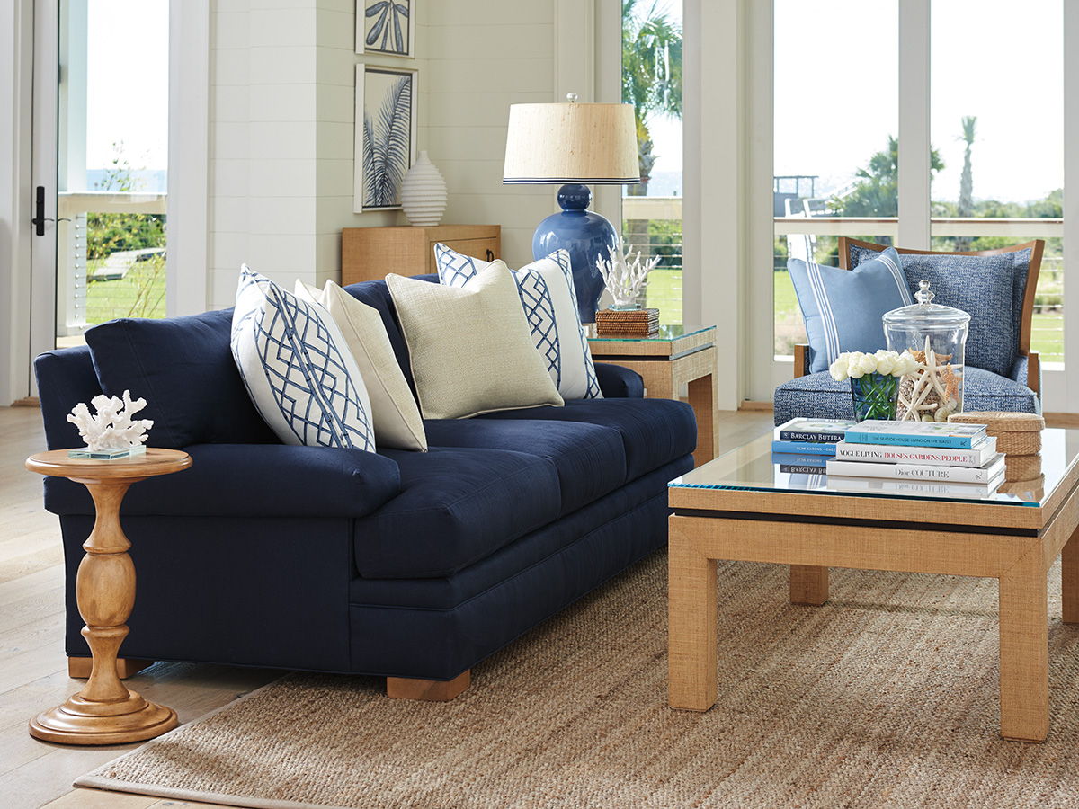 Newport - Harbor Raffia Table