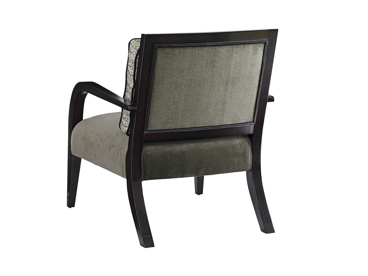 Lexington Upholstery - Apollo Chair - Dark Brown / Gray