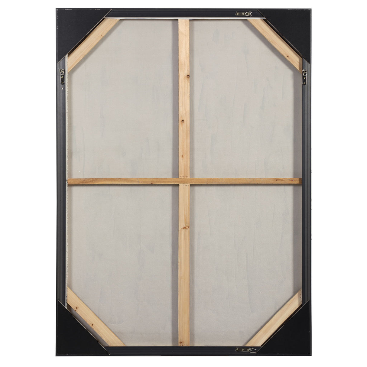 Organized Chaos - Hand Painted Canvas - Pearl Silver