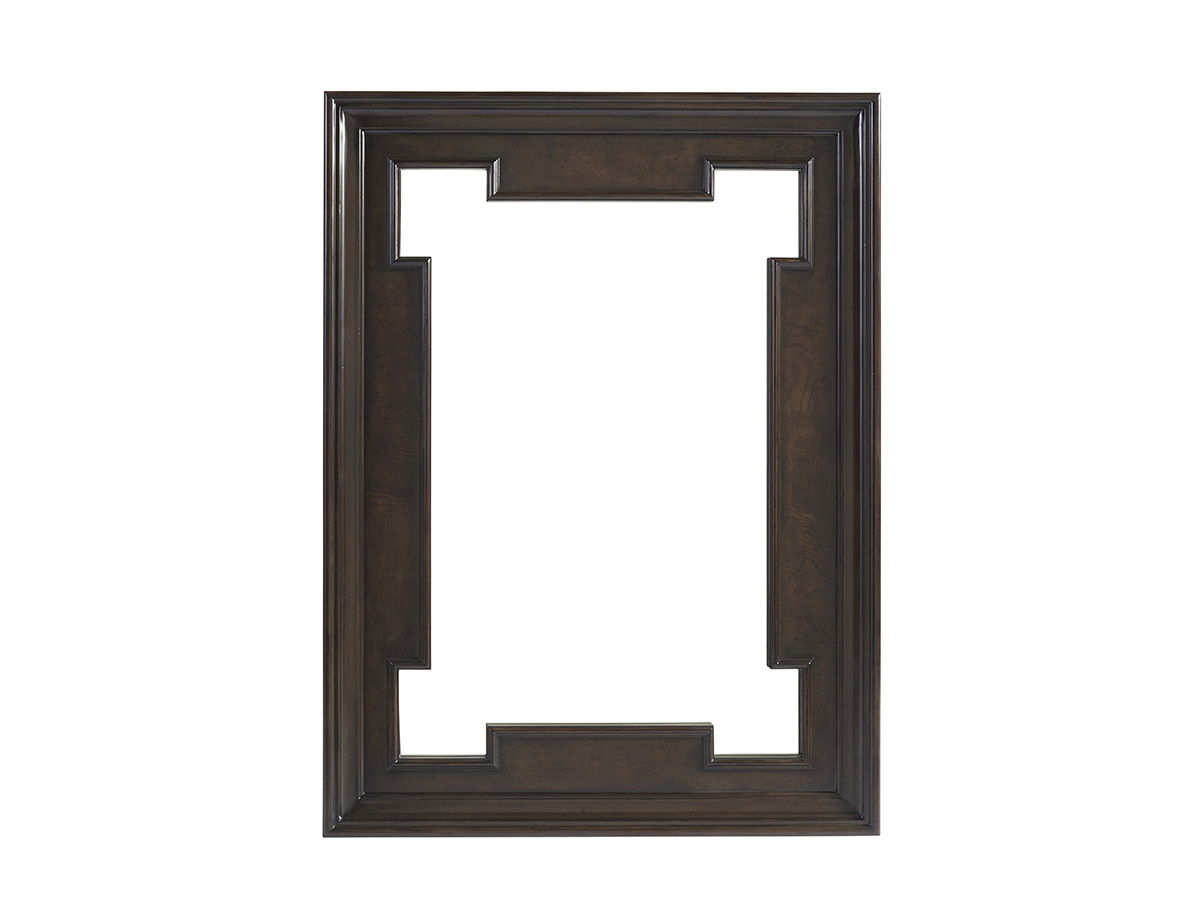 Brentwood - Highwood Rectangular Mirror - Dark Brown