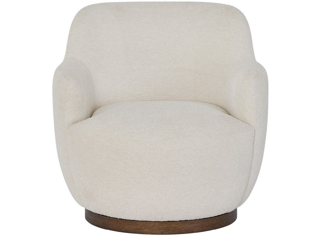 Chloe - Swivel Chair - White