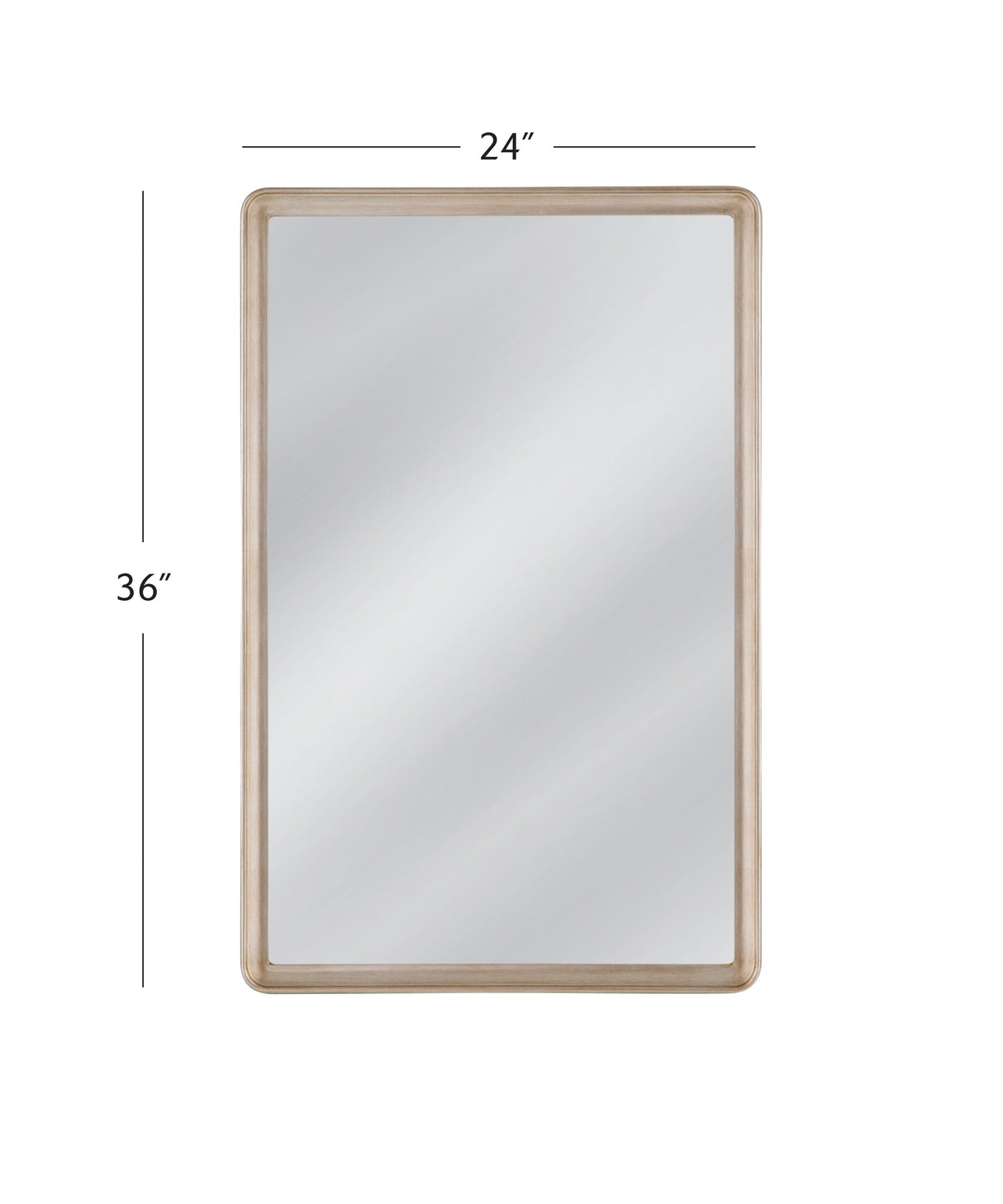 Lancelle - Wall Mirror - Silver