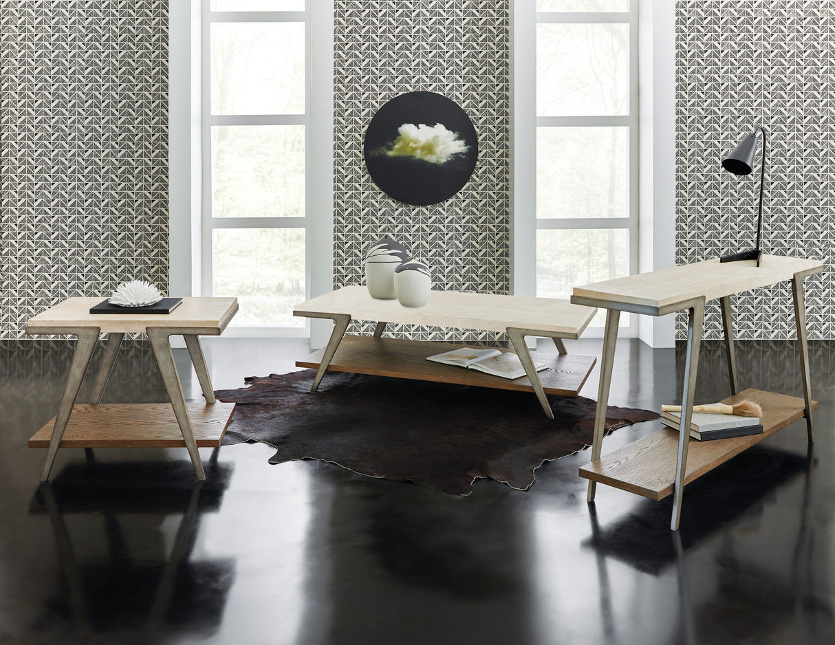 Commerce And Market - Boomerang Side Table - White