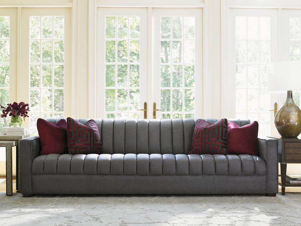 Tower Place - Hancock Sofa - Purple