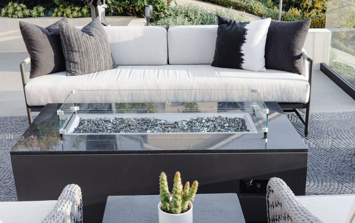 Pietra - Loveseat, No Welt - Echo Ash / Dark Gray