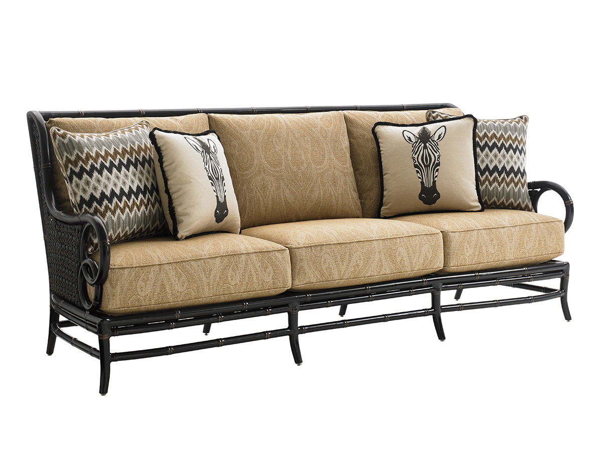 Marimba - Sofa - Dark Brown / Light Brown