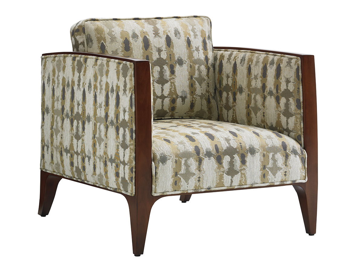 Lexington Upholstery - Cobble Hill Chair - Dark Brown