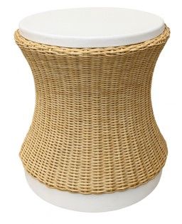 Waverly - End Table - Natural / Ivory