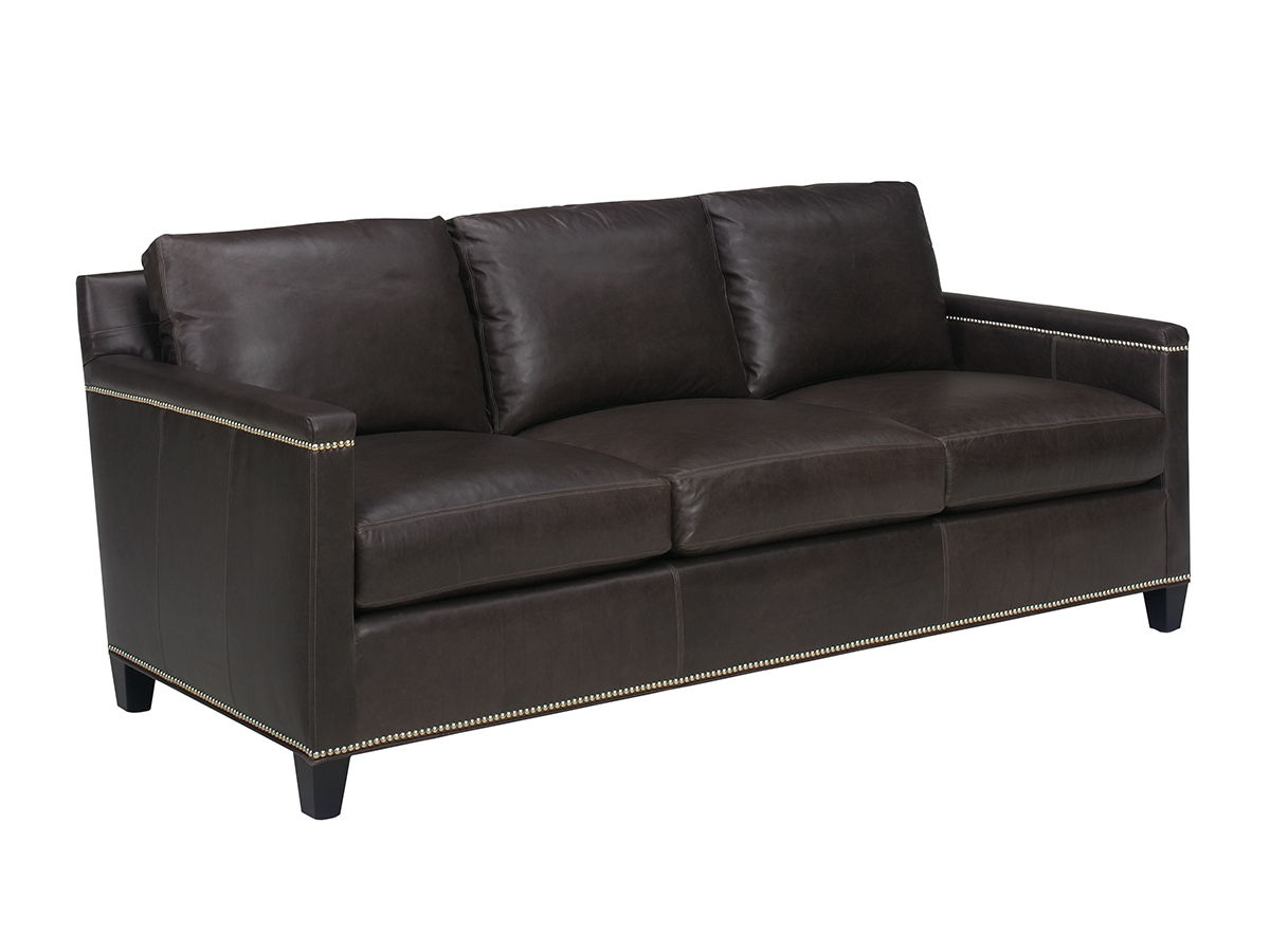 Carrera - Strada Leather Sofa - Dark Brown