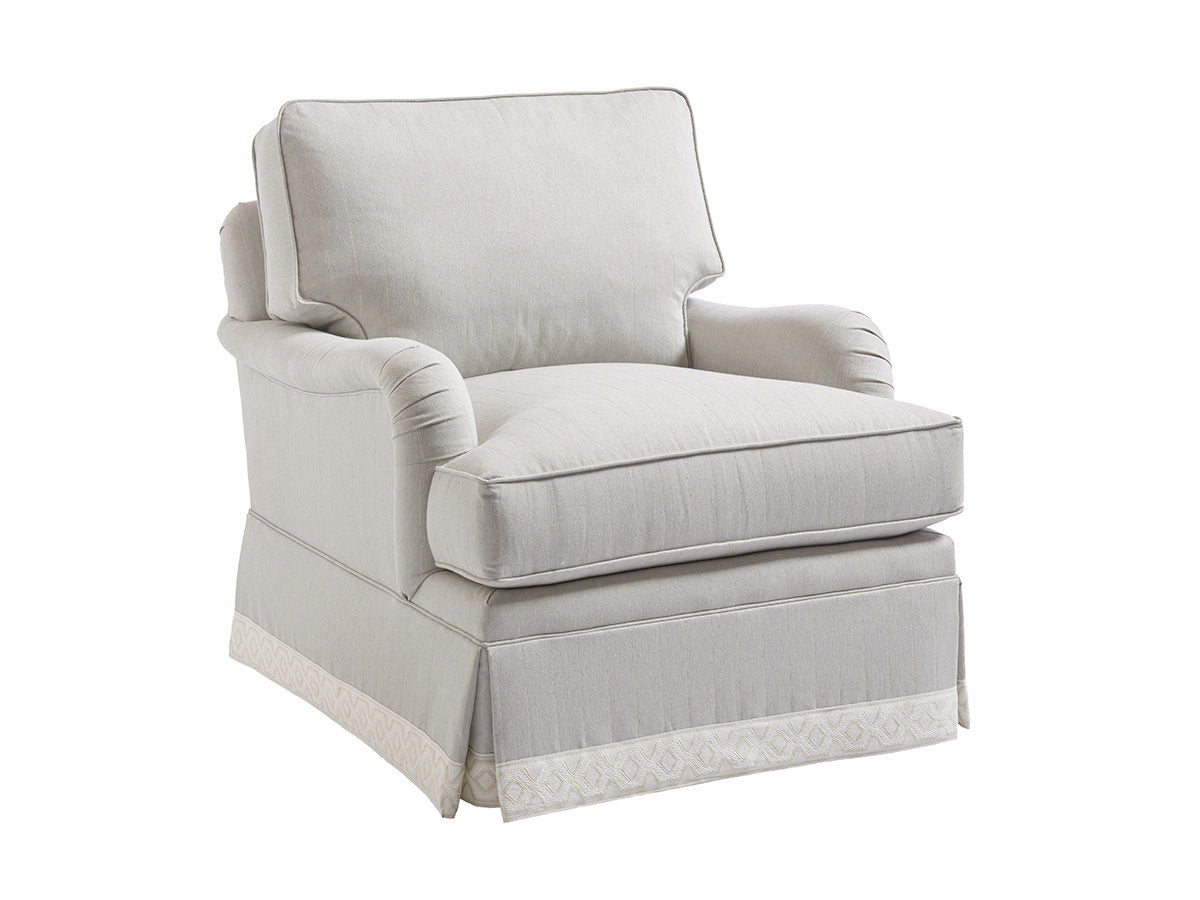 Barclay Butera Upholstery - Blaire Chair - White