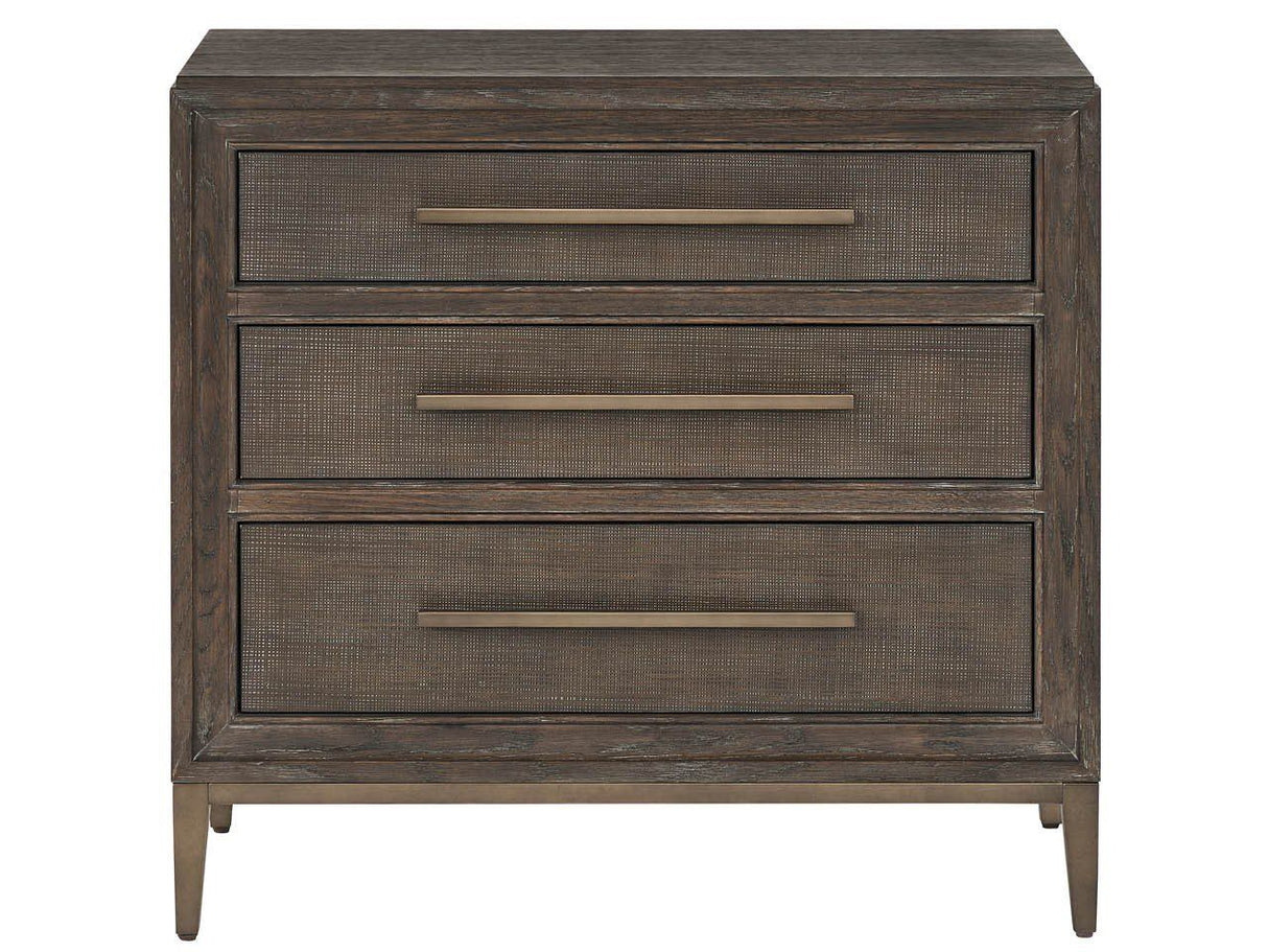 Montclair - Storage Nightstand - Dark Brown
