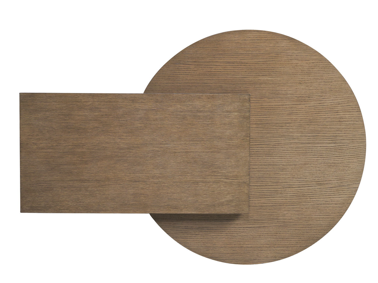 Zanzibar - Portofino Nesting Cocktail Tables - Light Brown / Black