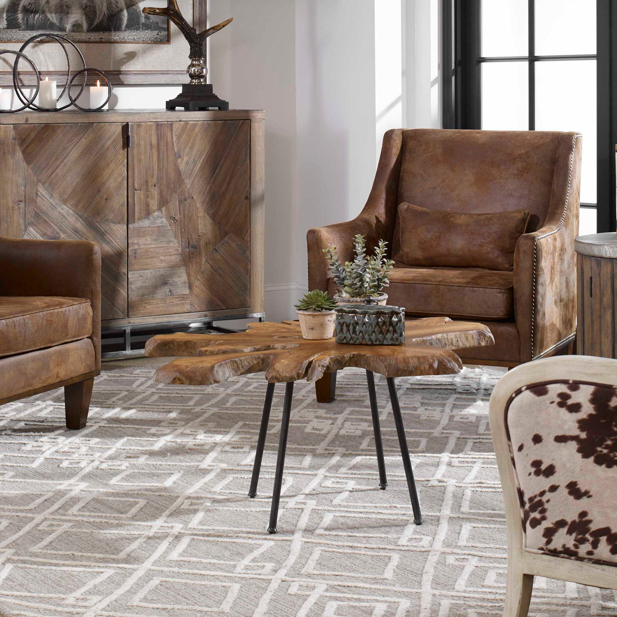 Kravitz - Accent Table - Gold