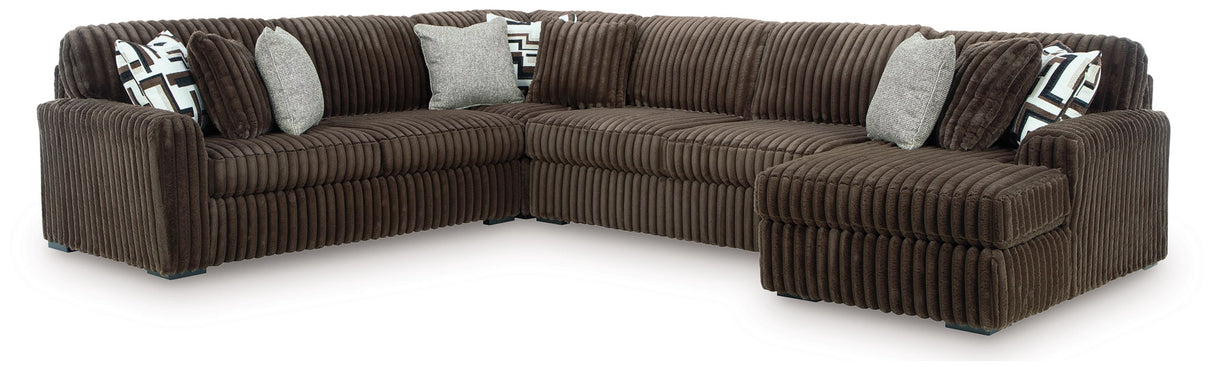 Midnight-Madness - Sectional - Chocolate