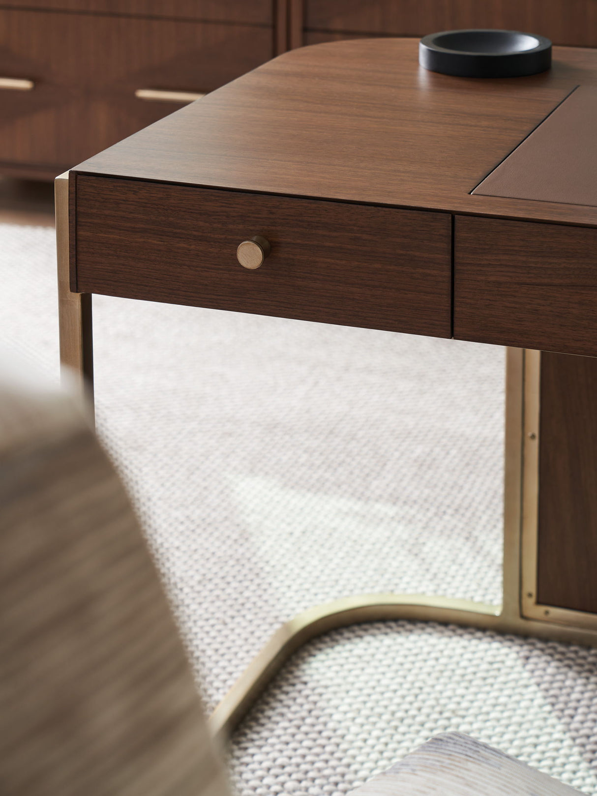 Studio Designs - Berwick Writing Desk - Dark Brown