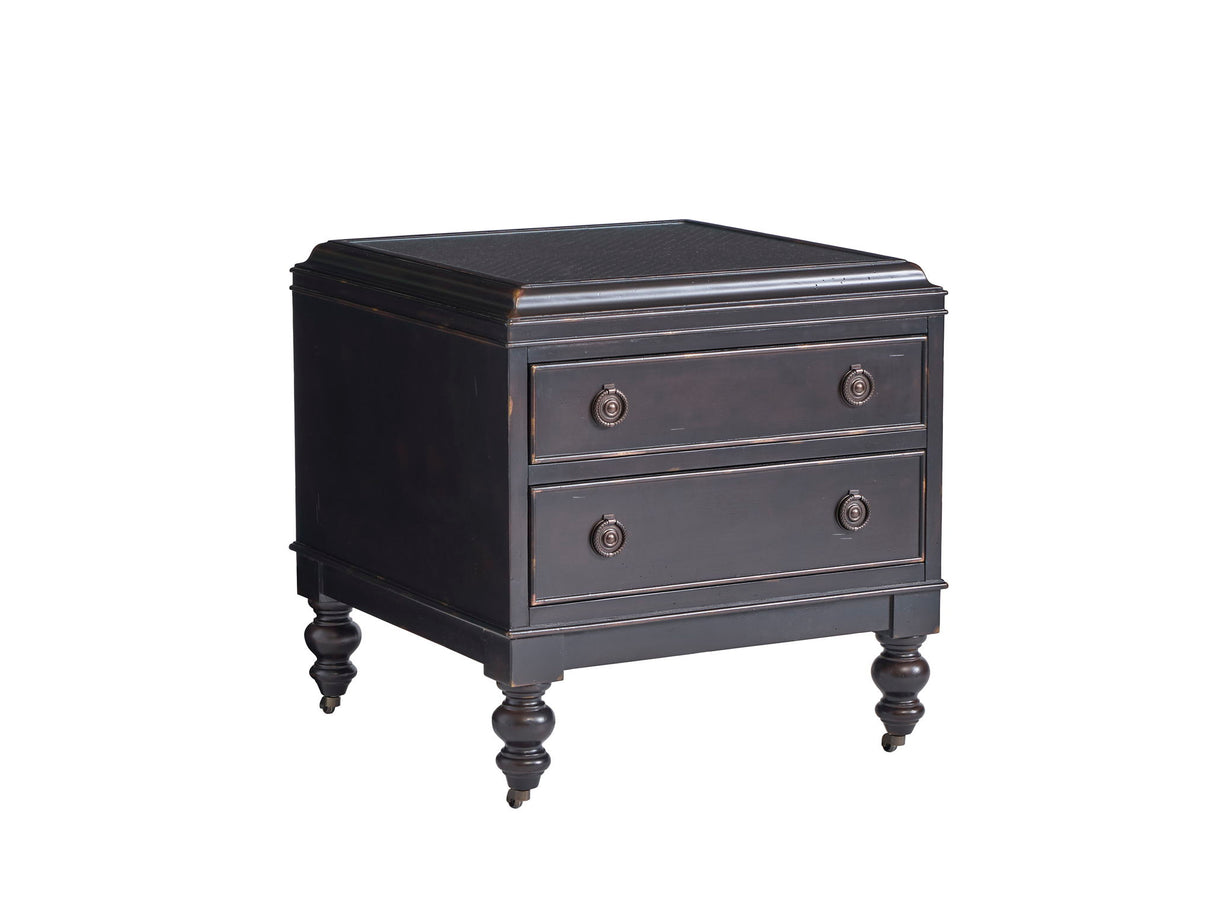 Kingstown - Nelson End Table - Dark Brown