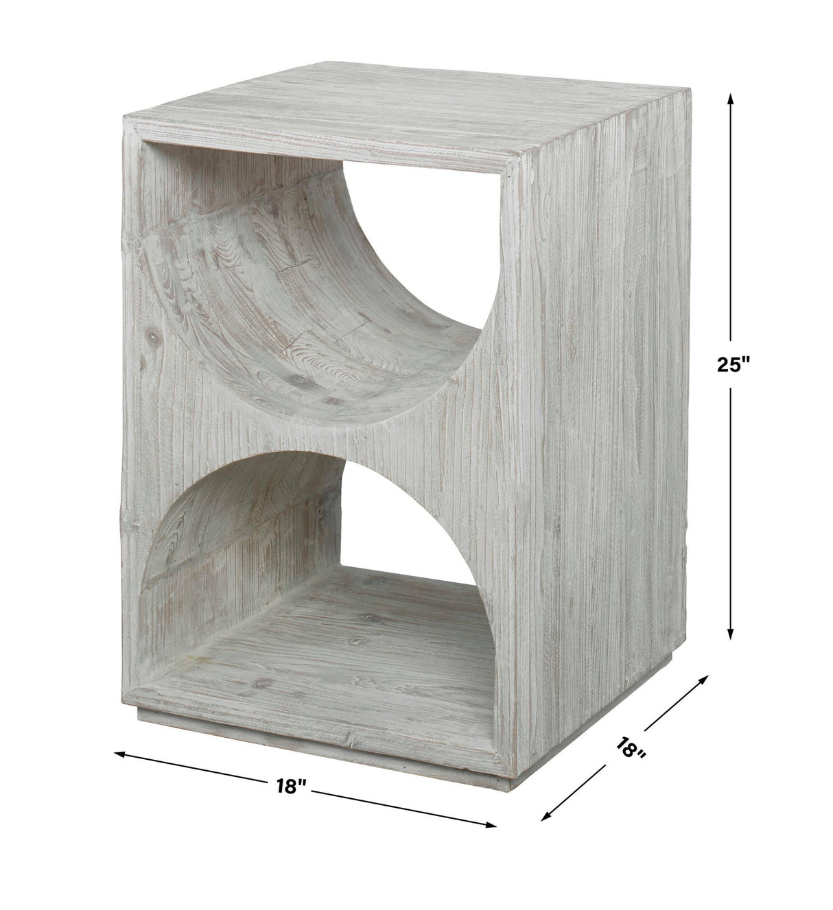 Hans - Side Table - White