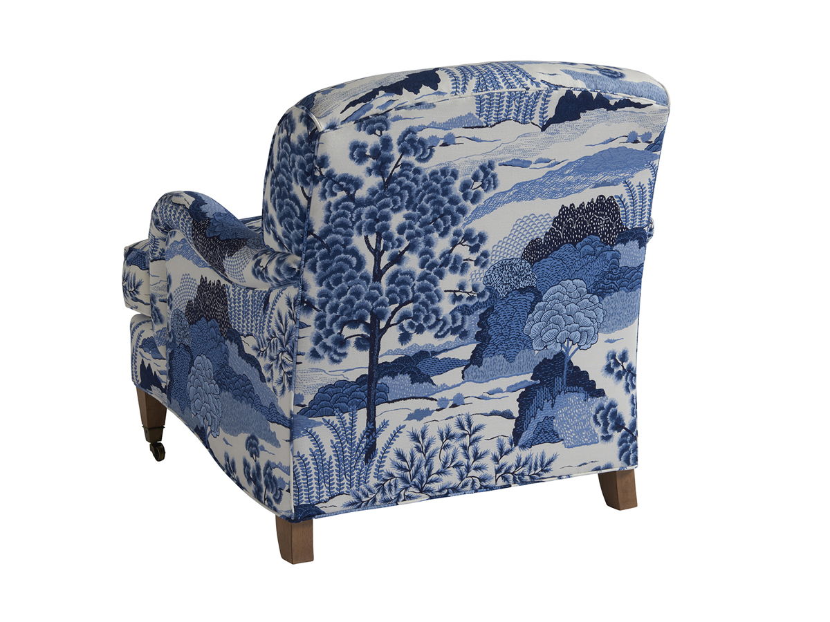 Barclay Butera Upholstery - Sydney Chair With Brass Caster