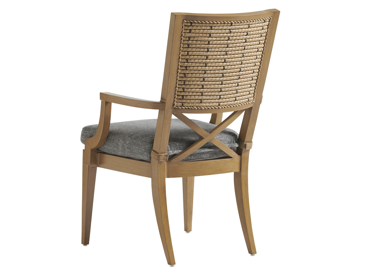 Los Altos Valley View - Arm Dining Chair - Light Brown