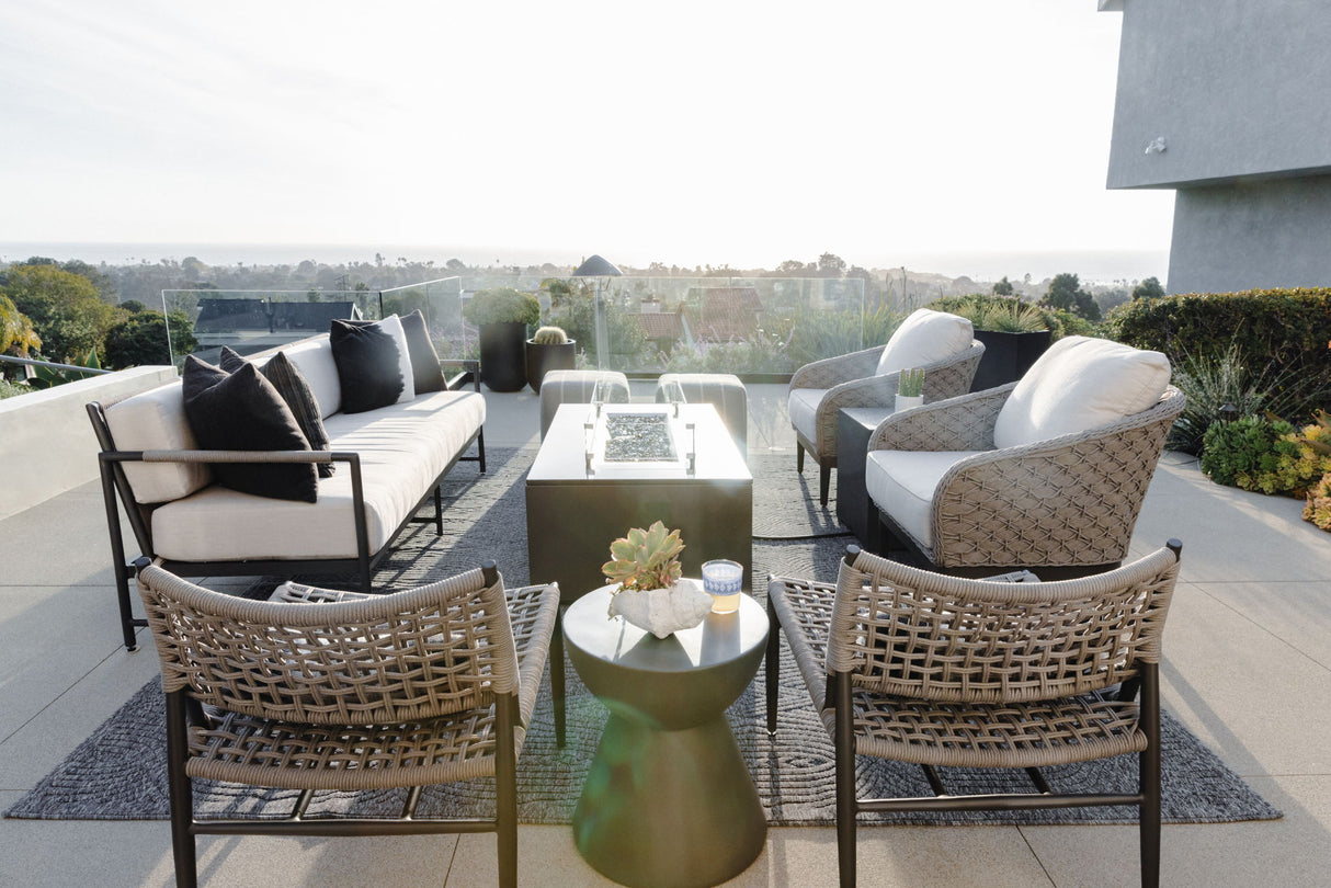 Pietra - Loveseat, No Welt - Echo Ash / Dark Gray