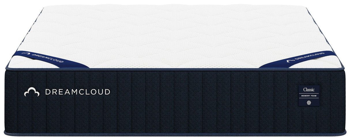 Dreamcloud Classic Memory Foam - Queen Mattress - White
