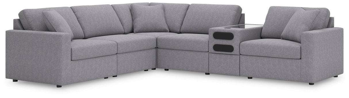 Modmax - L-Shaped Sectional - Granite
