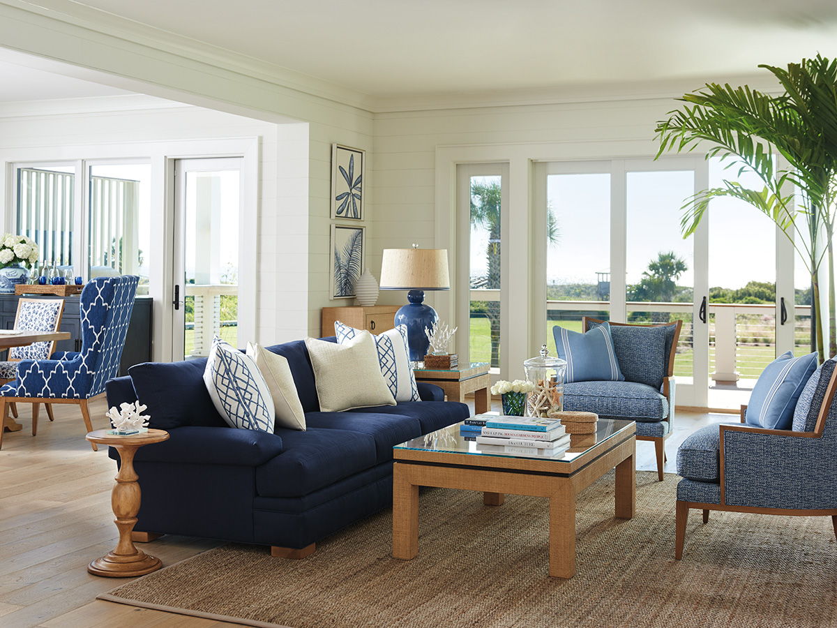 Barclay Butera Upholstery - Atwood Chair - Dark Gray