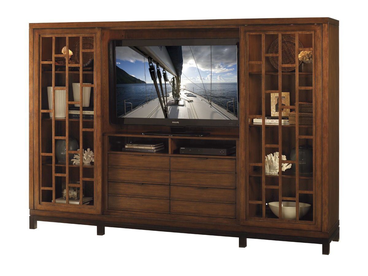 Ocean Club - Point Break Entertainment Chest - Dark Brown