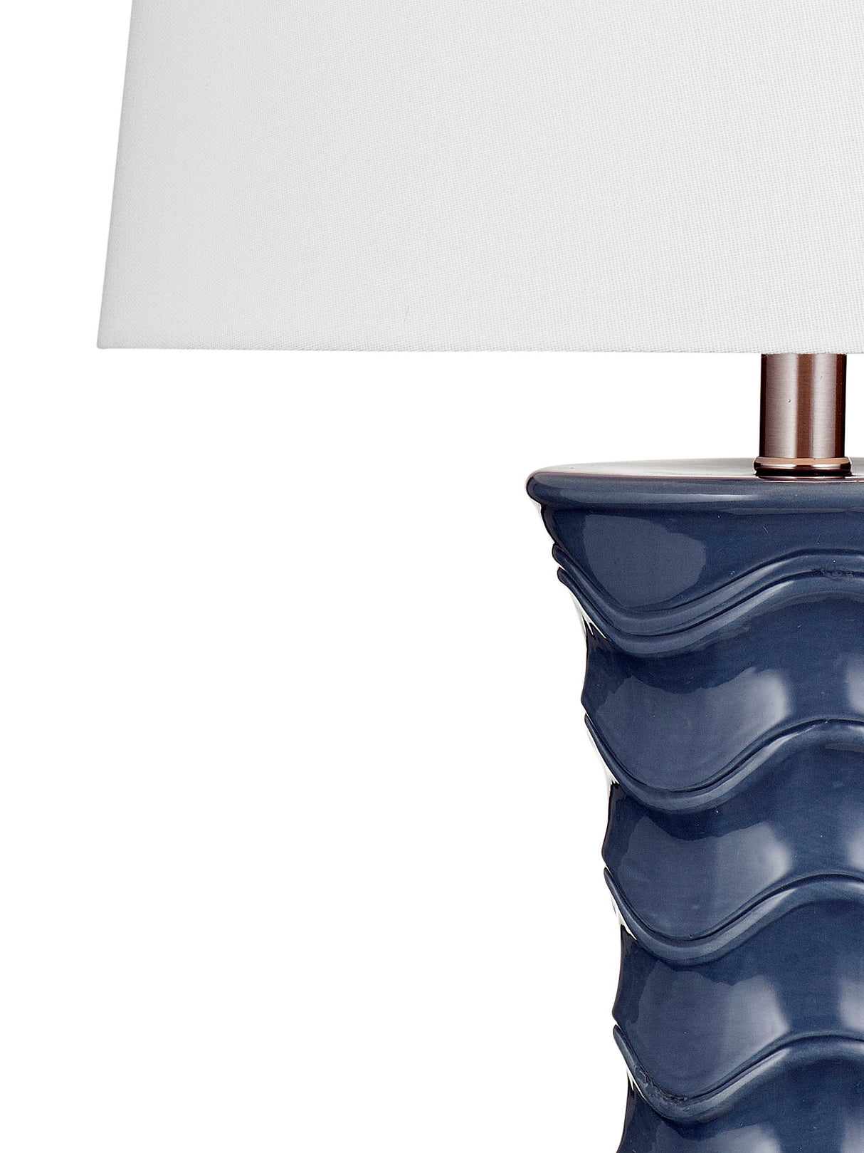 Gere - Table Lamp - Blue / White