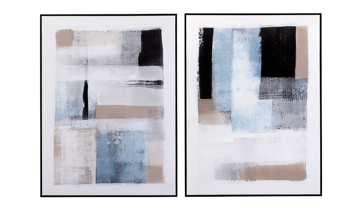 Celebrate Canvas Art (Set of 2) - Beige